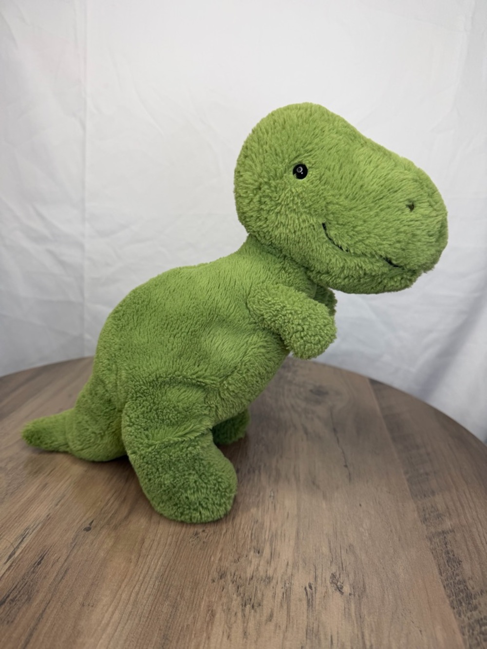 Retired Jellycat Fossilly T-Rex Plush Medium Green Dinosaur Stuffed Animal Rare - Picture 5 of 7